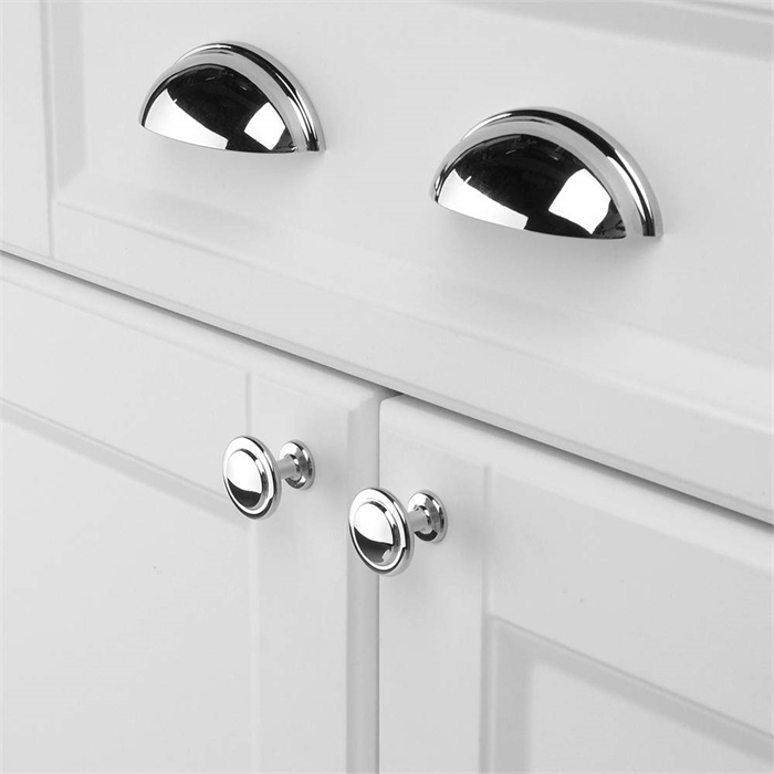 Custom brass gold chrome door handle knobs