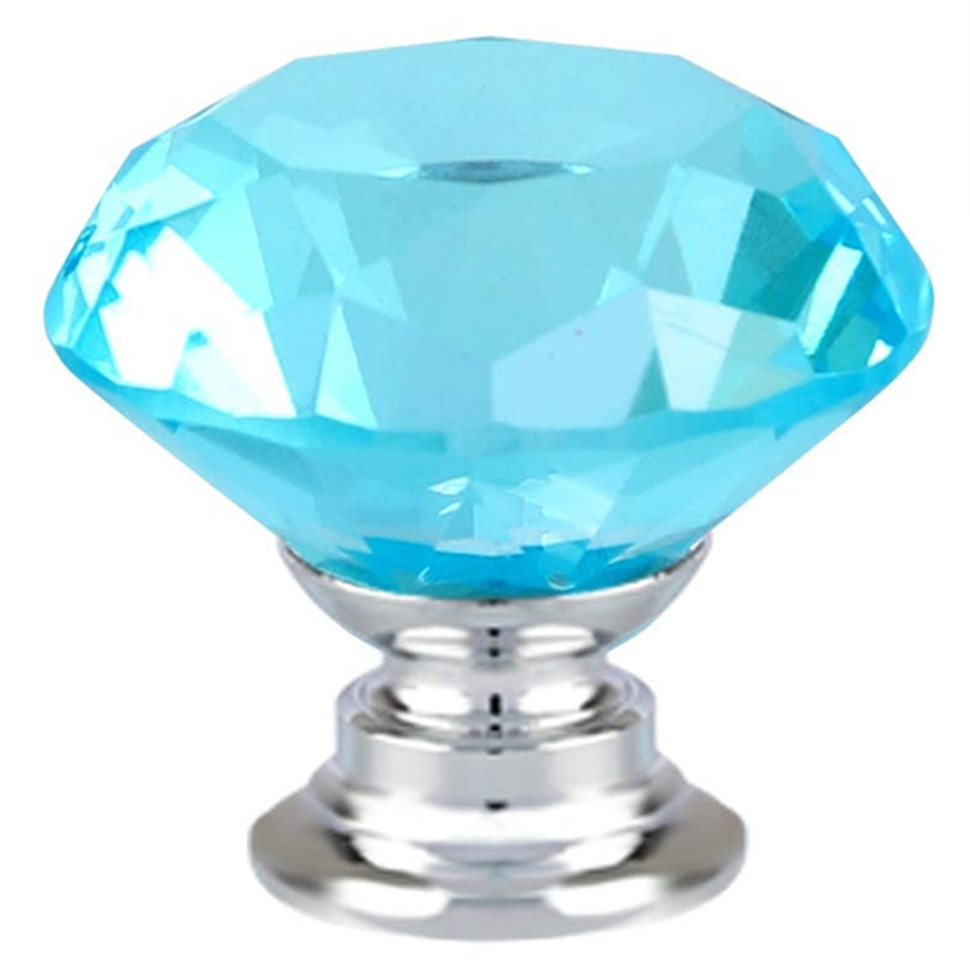 Crystal glass dresser knobs glass knobs
