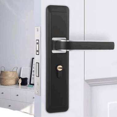 interior lever door handle lock set