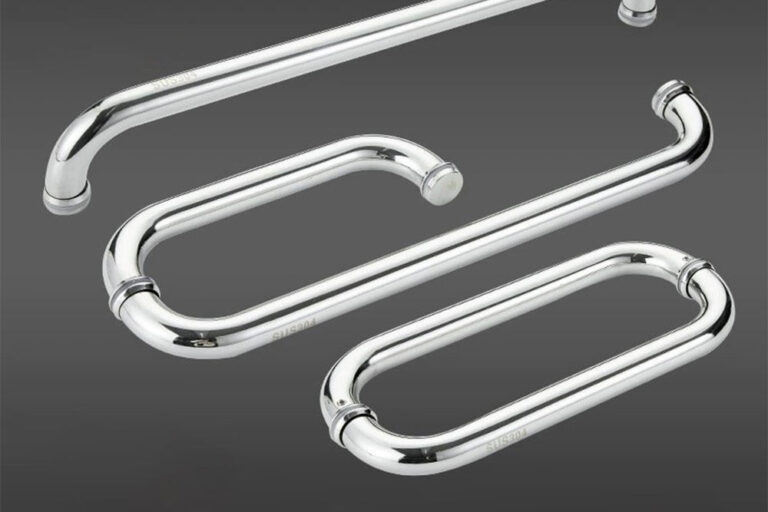 Bathroom Shower Glass Door Handles L-shaped Sliding Handle Manufacturer (6) glass sliding door handle manufacturer