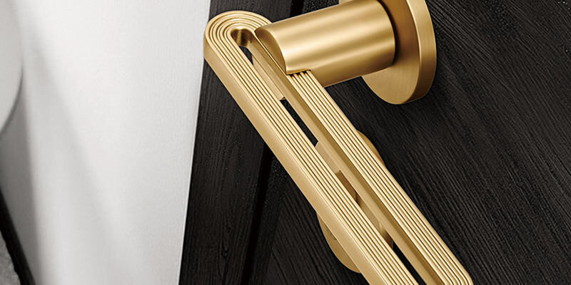 Lever Door Handle with Knob