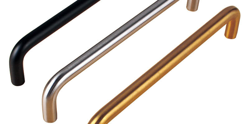 Custom Stainless Steel Cabinet Pull Handles Fashionable Design (1) cabinet pull handles modern design