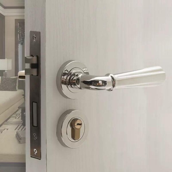 stainless steel bedroom lever handle