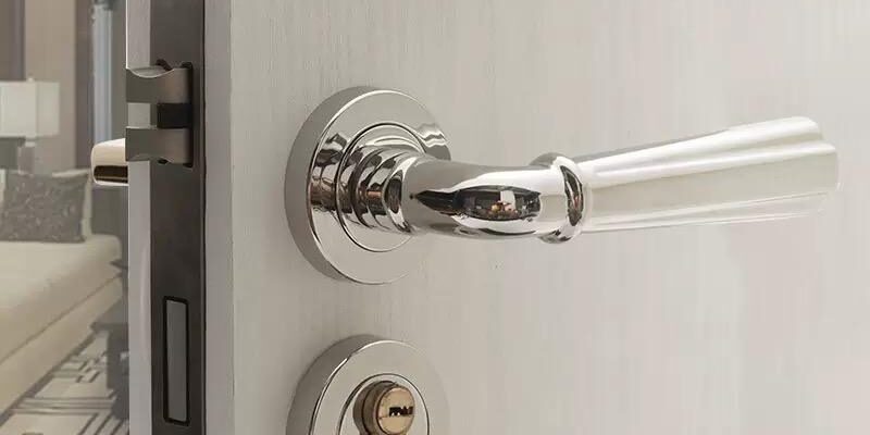 stainless steel bedroom lever handle