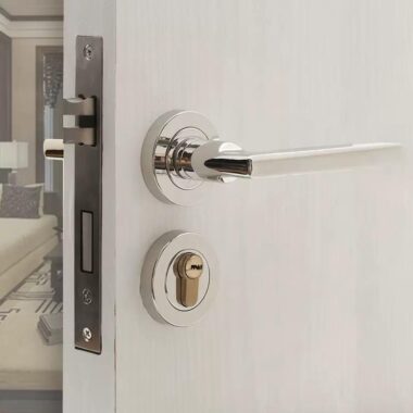 stainless steel bedroom lever handle