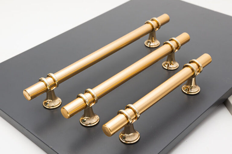 Factory Direct Aluminum Golden Cabinet T-shaped Pull Handles (3) T-shaped pull handles factory