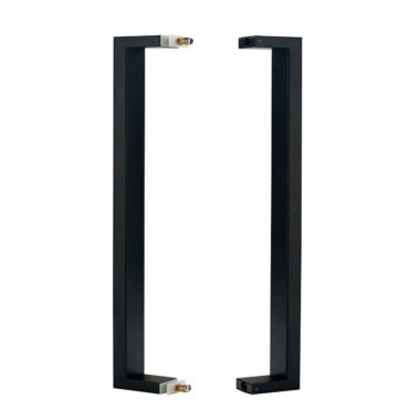High-Quality Entrance Stainless Steel Handle Knurled for Office 12-80 Inch Modern Rectangular Straight Glass Door Pull Handle