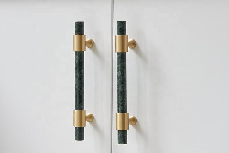 Luxury Solid Brass Marble Cabinet Drawer Door Handles Supplier (3) cabinet drawer pull handles supplier