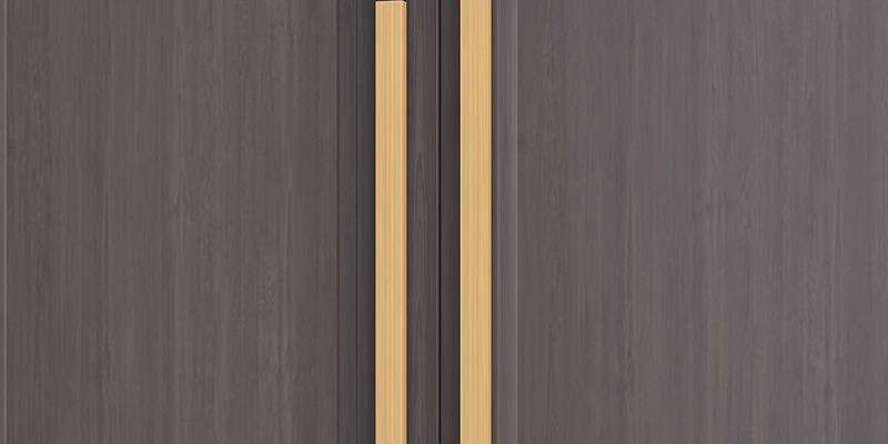 Stainless steel glass door pull handle