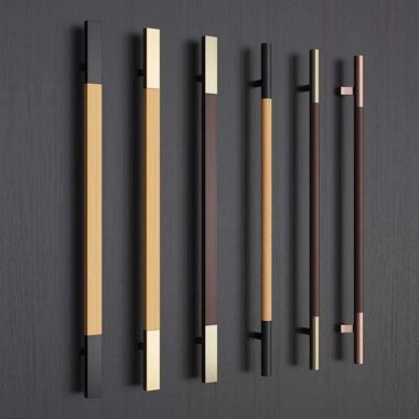 Stainless steel glass door pull handle