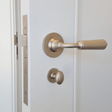 Black Gold Lever Door Handle