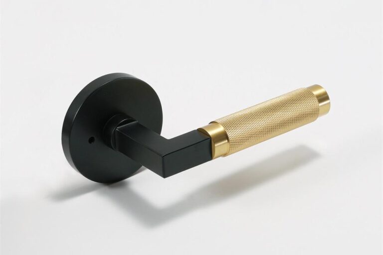 Modern Golden Brass Lever Door Handle Manufacturer for Luxury Interiors (5) Lever Door Handle Manufacturer