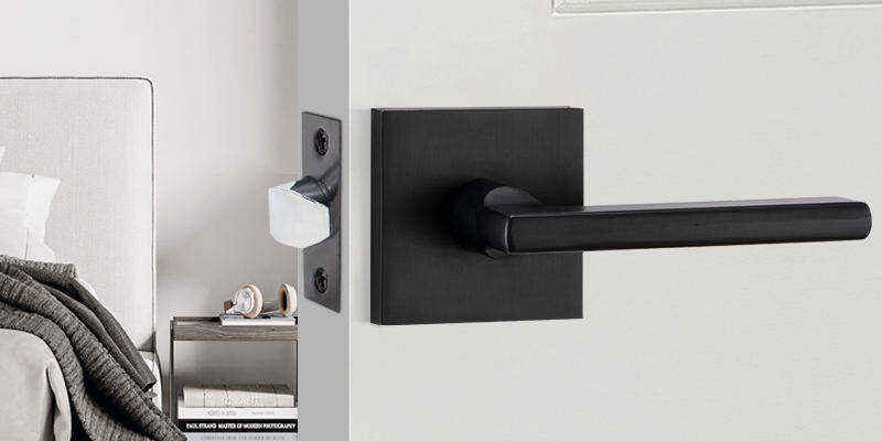 stainless steel indoor lever door handle