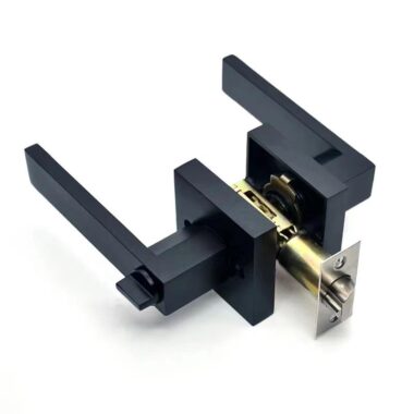 lever handle for wood interior door