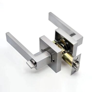 lever handle for wood interior door