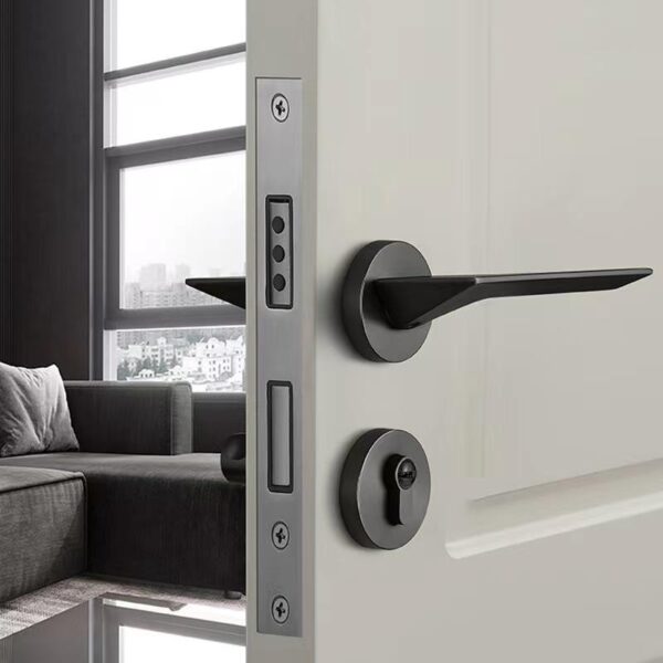 lever handle for wood interior door