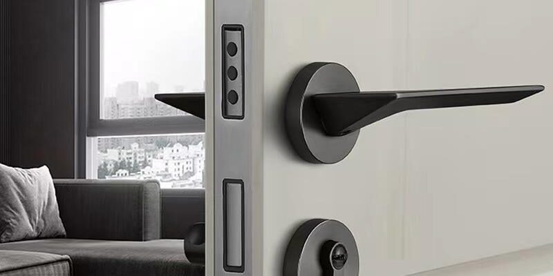 lever handle for wood interior door