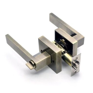 lever handle for wood interior door