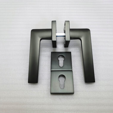 alloy lever door handle set