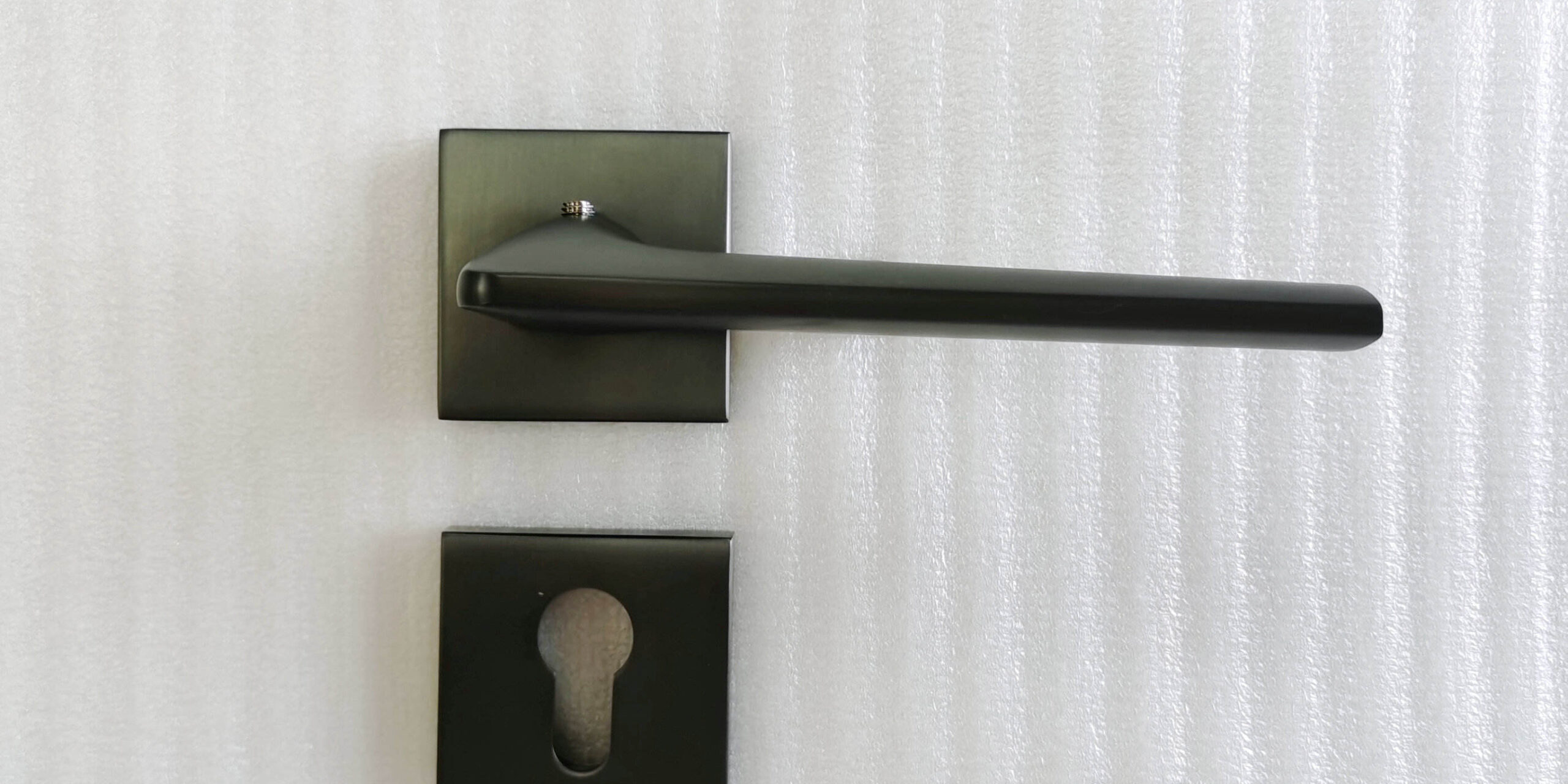 alloy lever door handle set