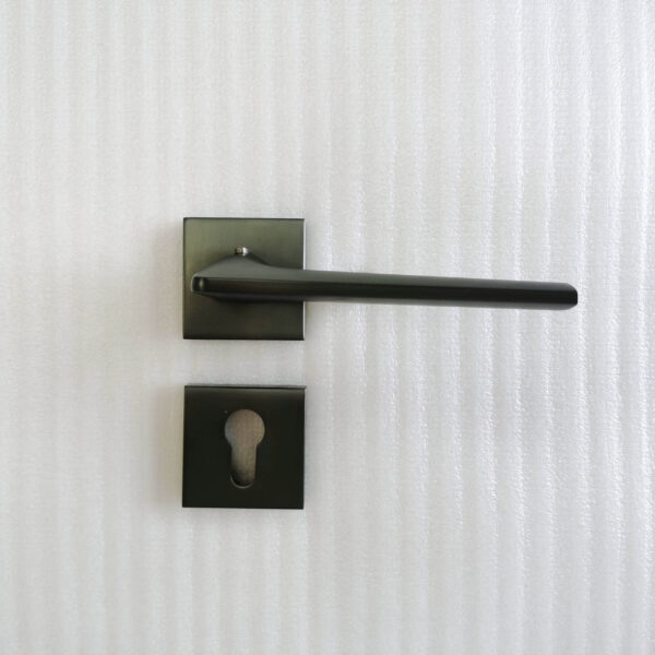 alloy lever door handle set