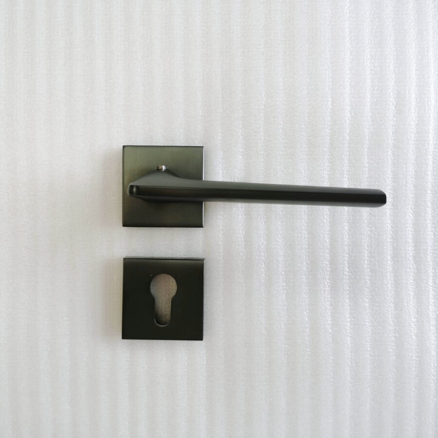 alloy lever door handle set