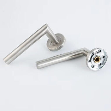lever handle set with lock