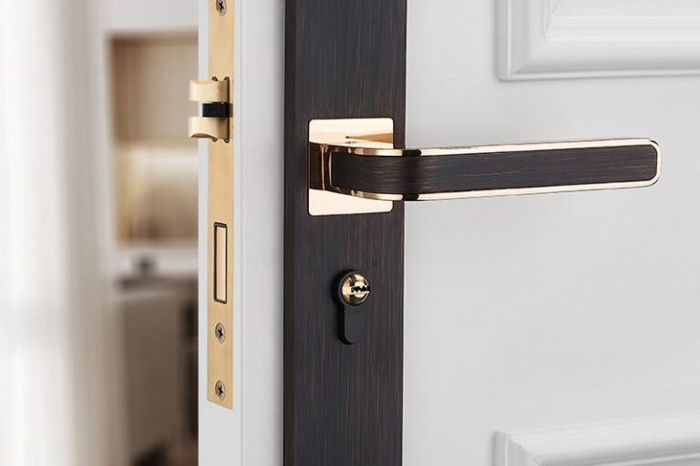 Modern Zinc Alloy Entrance Bedroom Lever Door Handle Bulk (3) bedroom lever door handle bulk