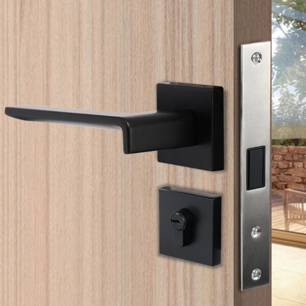 black lever handles for doors