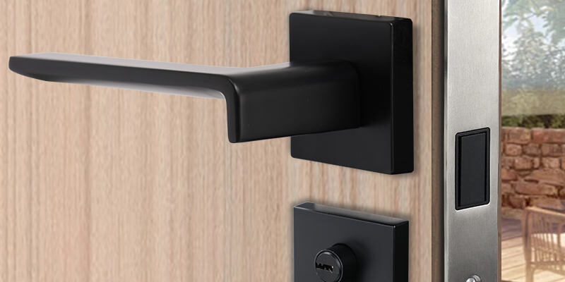 black lever handles for doors