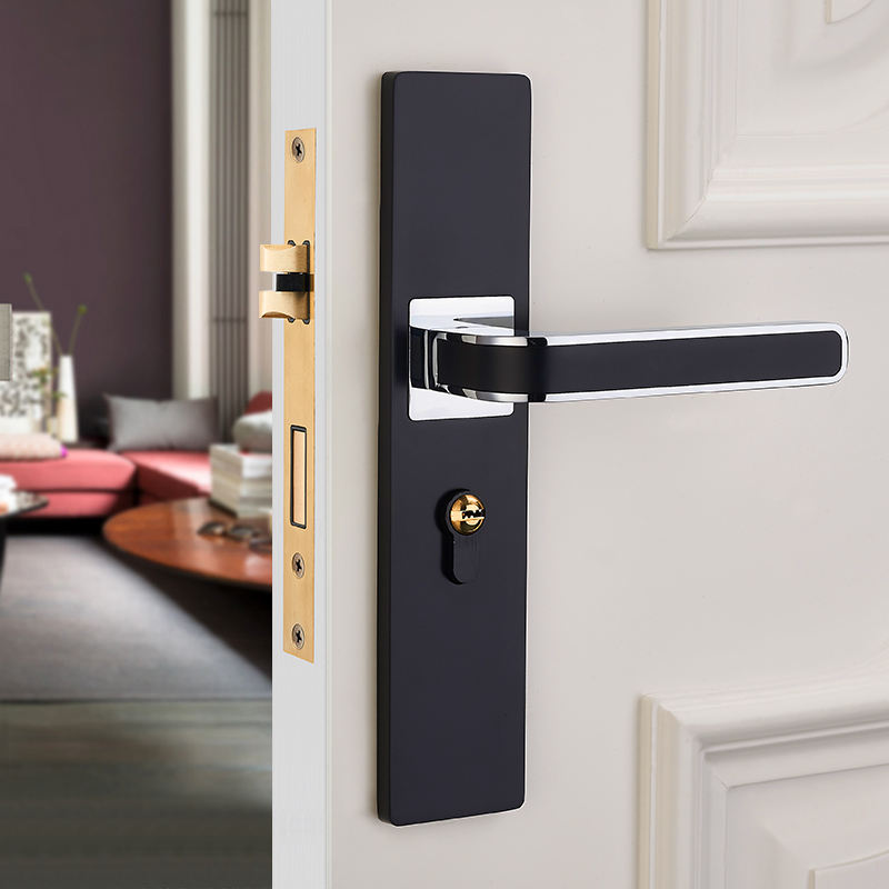 lever door handle with keys