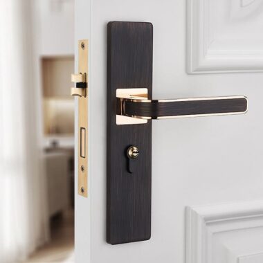 lever door handle with keys