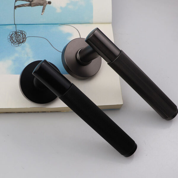 Privacy Wooden Door Lever Handle