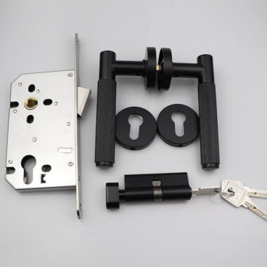 Privacy Wooden Door Lever Handle