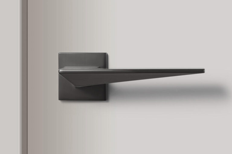 TIDO Satin Black Steel Lever Door Handle Interior Lock Manufacturer (6) lever door handle with lock