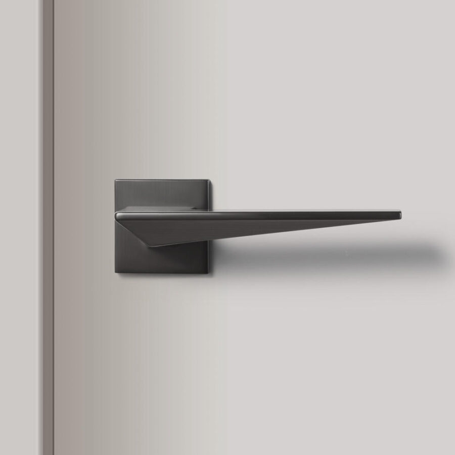lever door handle with lock