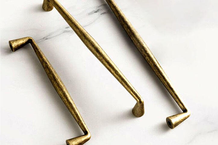 Vintage Zinc Drawer Pull Handles Wardrobe Cabinet Knobs Wholesale (6) cabinet drawer pull handles wholesale