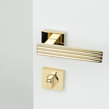 zinc alloy PVD lever door handle