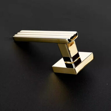 zinc alloy PVD lever door handle