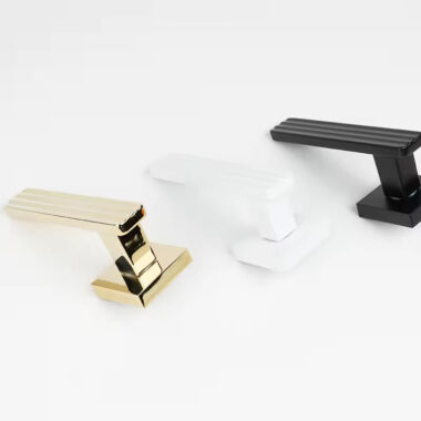 zinc alloy PVD lever door handle