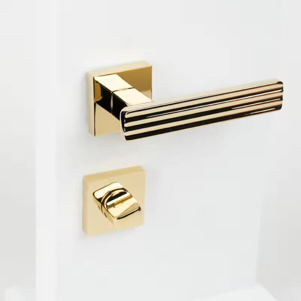 zinc alloy PVD lever door handle