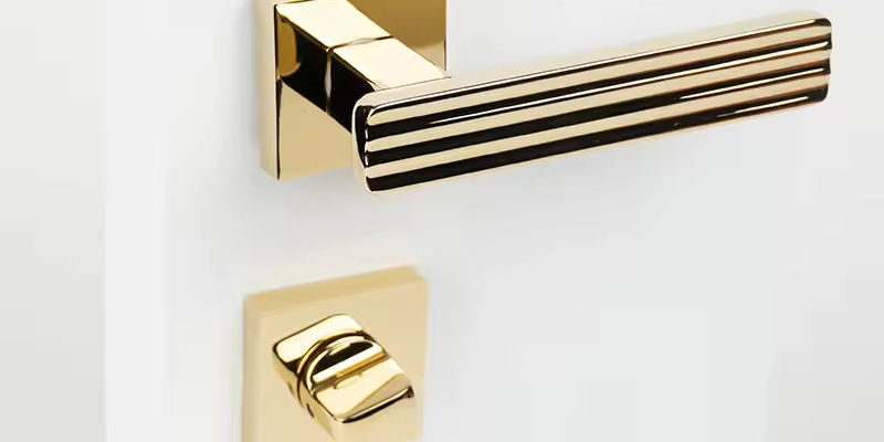 zinc alloy PVD lever door handle