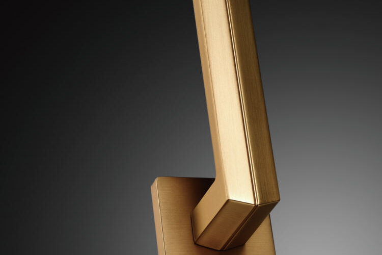 Wholesale Sleek Brass Door Lever Handles Minimalist Gold Design (2) Minimalist Lever Door Handle